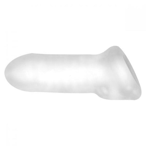 Fat Boy Ultra Fat Sheath in clear SilaSkin, shown from the front at 5.5 inches