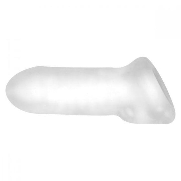 Fat Boy Ultra Fat Sheath in clear SilaSkin, shown from the front at 5.5 inches