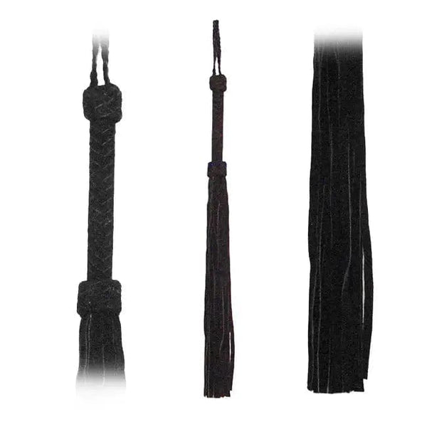 Fetissimo Other Fetissimo Flogger Black Suede Tails 30 inches