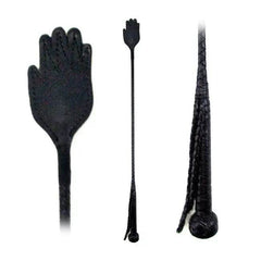 Fetissimo Riding Crop Hand Slap Leather 26 In - Dreamy Desire