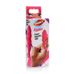Frisky Ripples Finger Bang-Her Vibe retail packaging showing pink device and branding