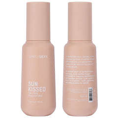 Front and back view of Sun Kissed Fragrance Mist showing full label and product details