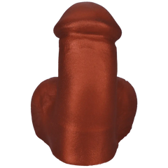 Front-facing view of the On The Go Packer showing compact, body-safe silicone construction