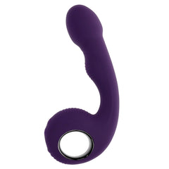 Front profile of Zero Tolerance Rip Curl showing ergonomic curve and metallic ring accent