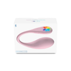 Front of Spot wearable vibrator retail box featuring rainbow floral logo and Bluetooth icon