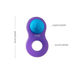 Fun Factory NOS 8IGHT Vibrating Cock Ring - Dreamy Desire