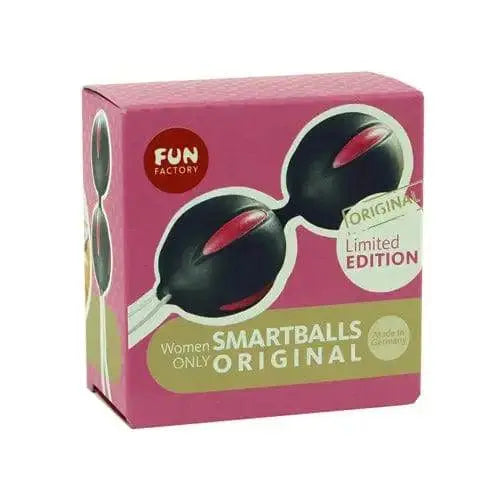 Fun Factory Smartballs Original kegel exerciser in limited edition pink retail box, Made in Germany