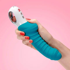 Fun Factory Jewel Tiger G5 Ribbed Vibrator & G-Spot Stimulator - Dreamy Desire