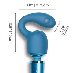 Glider Petite dimensions shown: 3.8 inches wide, 3.9 inches tall, 1.29 inch opening