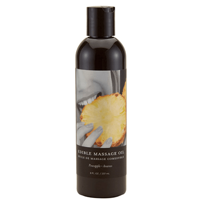 Edible Massage Oil Pineapple 8 fl oz / 237 ml - Dreamy Desire