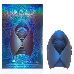 Hot Octopuss PULSE Solo Essential Dragon Eye limited edition masturbator beside holographic box