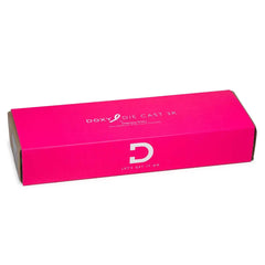 Hot pink Doxy Die Cast 3R packaging box with brand logo and product name printed