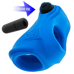 Hunkyjunk REVSLING with black Reverb Vibe bullet shown inserted, angled side profile view