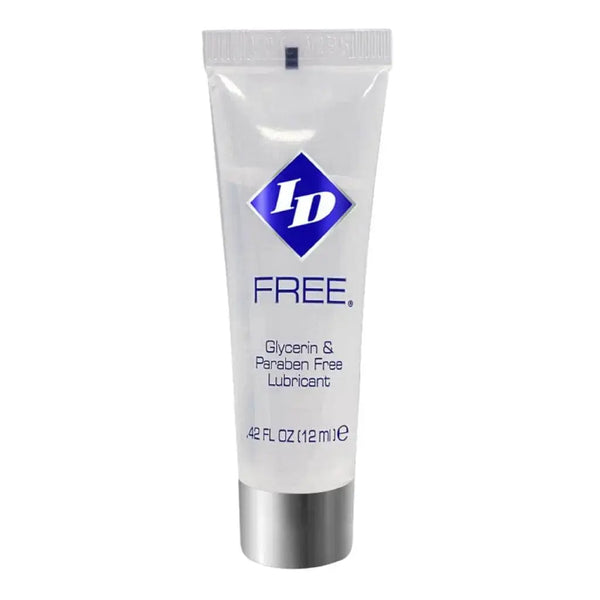 ID Free Water Based Lubricant 0.42 oz travel tube, glycerin and paraben free formula