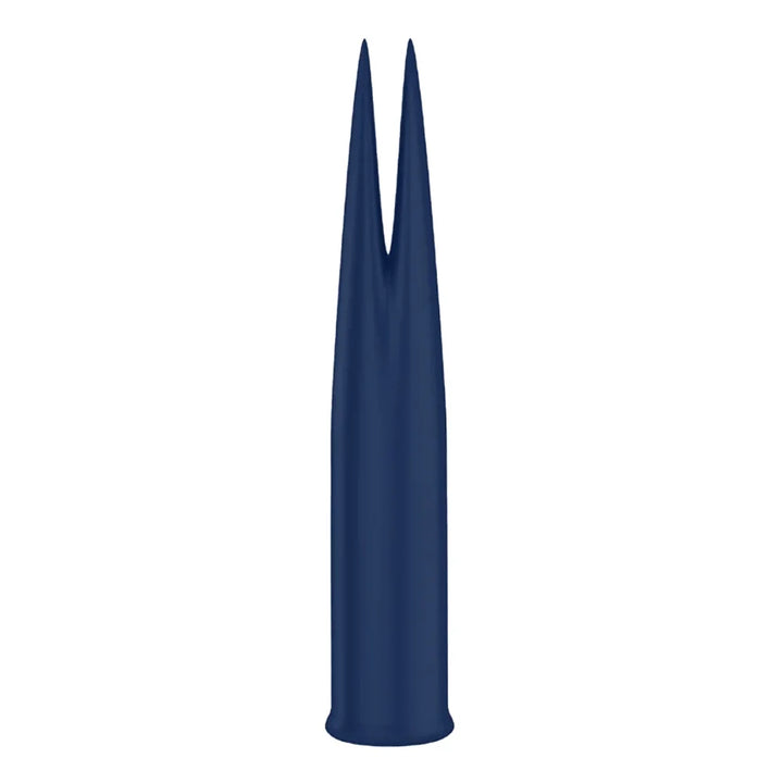 ID Lubricants Tantalizing Touch Massager in deep navy blue with dual-tip silicone head