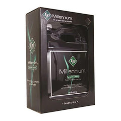 ID Millennium 1-gallon lubricant displayed in its dark retail gift box packaging