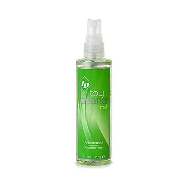 ID Toy Cleaner Mist spray bottle, 4oz, green label, antibacterial and alcohol-free formula