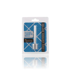 Ignite Thin Metal Nozzle replacement part in retail blister packaging, silver stainless finish