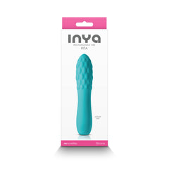 INYA Rita vibrator in its retail box, branded NS Novelties, made from body-safe silicone