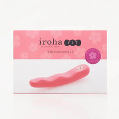 Iroha Fit Minamozuki vibrator in pink packaging with cherry blossom design