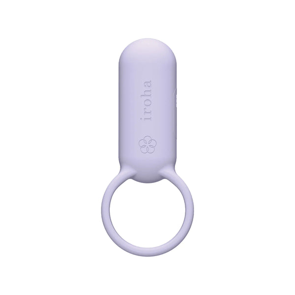 Iroha SVR ring vibrator front angle highlighting smooth rounded bullet and finger-loop design