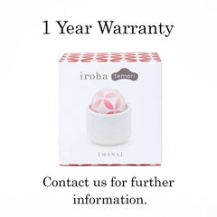 Iroha Temari HANA in retail box showing HANA label; includes 1-year warranty from manufacturer