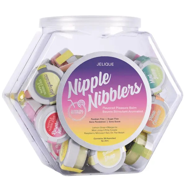 NIPPLE NIBBLERS Cocktail Pleasure Balm Assorted 3g Bowl of 36 - Dreamy Desire