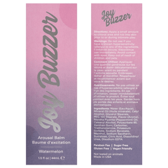 JOY BUZZER Clitoral Arousal Balm - Watermelon 1.5oz | 44mL - Dreamy Desire