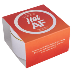 Jelique Massage Candle Hot AF Black Cherry 4 Oz - Dreamy Desire