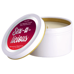 Jelique Massage Candle Sex-A-Licious Ravenous Raspberry 4 Oz - Dreamy Desire