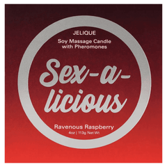 Jelique Massage Candle Sex-A-Licious Ravenous Raspberry 4 Oz - Dreamy Desire