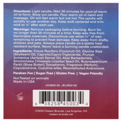 Jelique Massage Candle Sex-A-Licious Ravenous Raspberry 4 Oz - Dreamy Desire