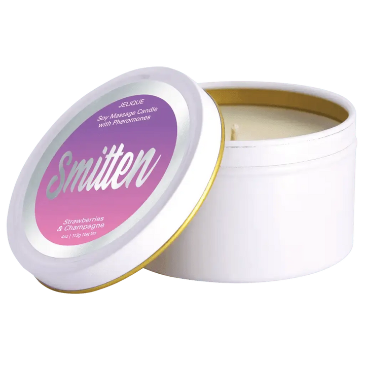 Jelique Massage Candle Smitten Strawberries & Champagne - Dreamy Desire
