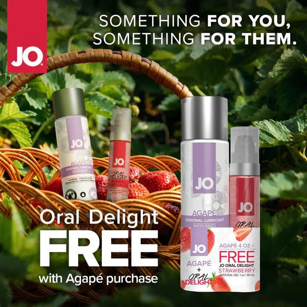 System JO Agape + Oral Delight Strawberry Arousal Gel - Dreamy Desire