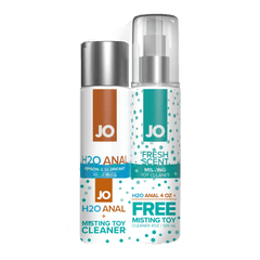 JO H2O Anal Original Lubricant 4oz + GWP JO Misting Toy Cleaner 4oz - Dreamy Desire