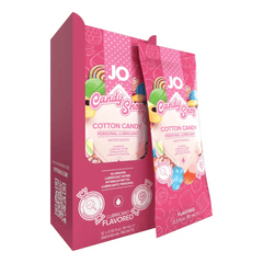 JO H2O Foil Display Box - Cotton Candy - Lubricant 0.34 floz / 10 mL - Dreamy Desire