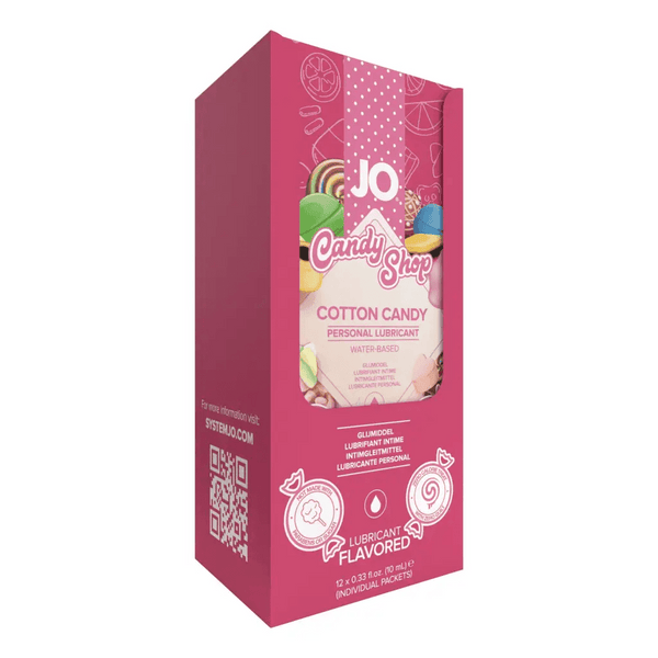 JO H2O Foil Display Box - Cotton Candy - Lubricant 0.34 floz / 10 mL - Dreamy Desire