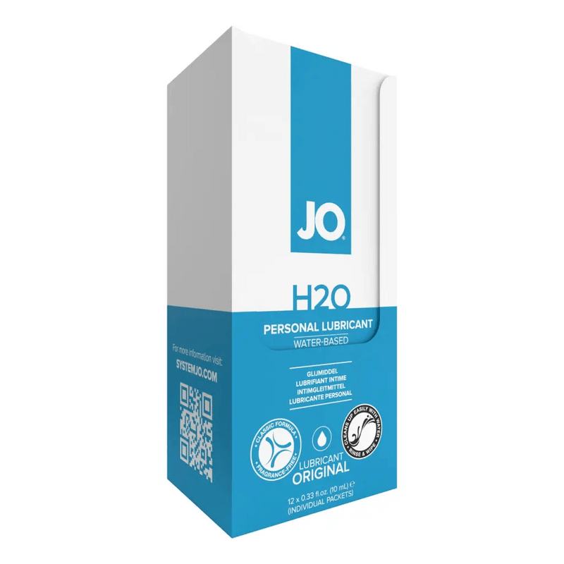 JO Lubricants Lubes JO H2O Foil Display Box - Original - Lubricant 0.34 floz / 10 mL