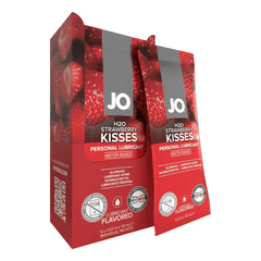 JO H2O Foil Display Box - Strawberry - Lubricant 0.34 floz / 10 mL - Dreamy Desire