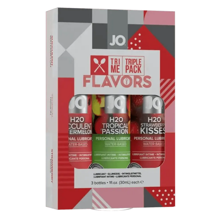 JO Tri-Me Triple Pack - Flavors - Various - Lubricant 1 floz / 30 mL - Dreamy Desire