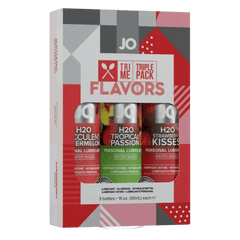 JO Tri-Me Triple Pack - Flavors - Various - Lubricant 1 floz / 30 mL - Dreamy Desire