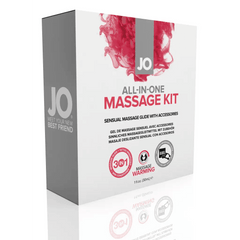 JO All-In-One Massage Glide Kit - Warming - Gift Set 1 floz / 30 mL - Dreamy Desire