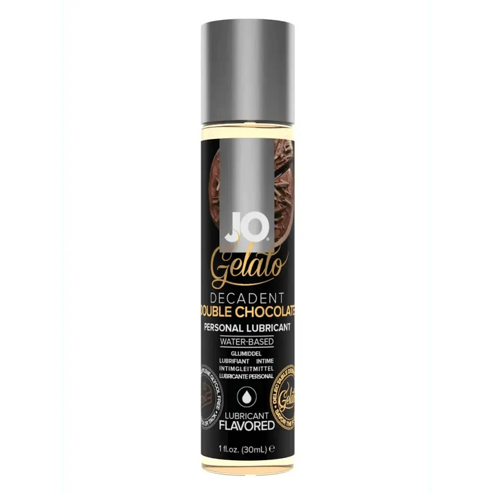 JO Lubricants - Gelato - Decadent Double Chocolate - Lubricant 1 floz / 30 mL - Dreamy Desire