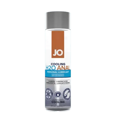 JO H2O Anal Cooling Water Based Lubricant 4 fl oz - Dreamy Desire