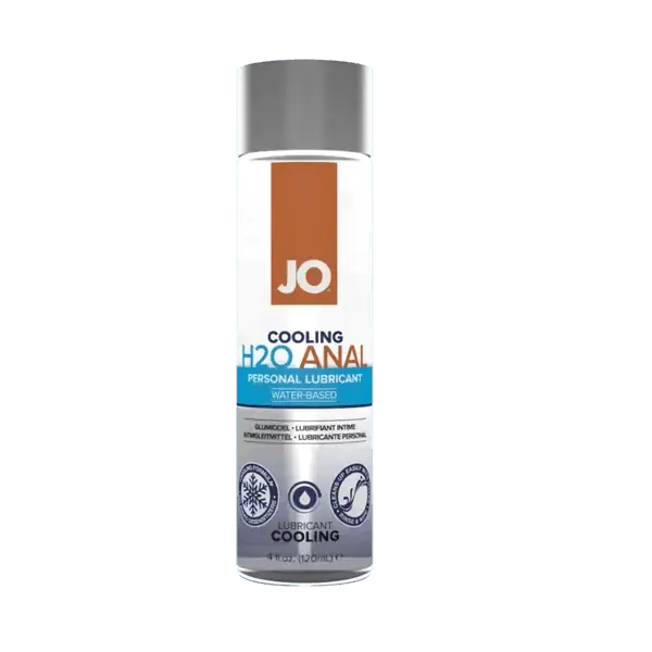 JO H2O Anal Cooling Water Based Lubricant 4 fl oz - Dreamy Desire