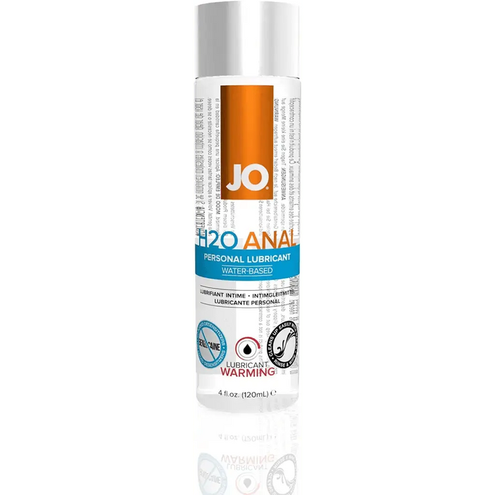 JO H2O Anal - Warming - Lubricant 4 floz / 120 mL - Dreamy Desire