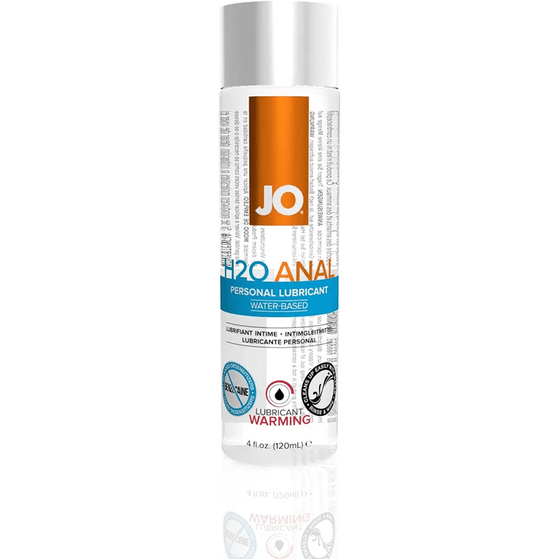 JO Lubricants Other Default JO H2O Anal - Warming - Lubricant 4 floz / 120 mL