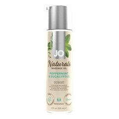 System JO Naturals Peppermint & Eucalyptus Massage Oil - Dreamy Desire