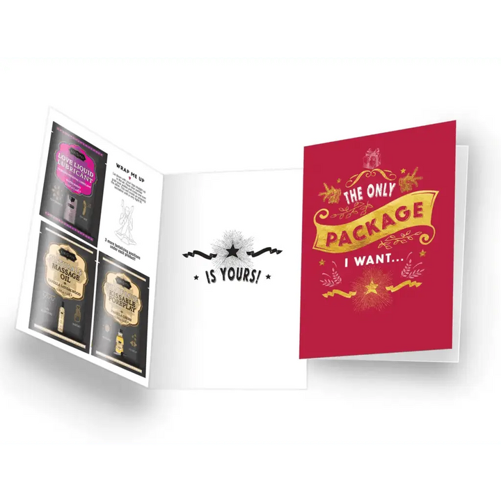 Kama Sutra Naughty Notes The Only Package I Want - Dreamy Desire