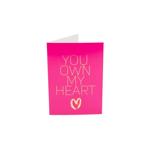 Kama Sutra Naughty Notes Greeting Cards - You Own My Heart and My Ass - Dreamy Desire